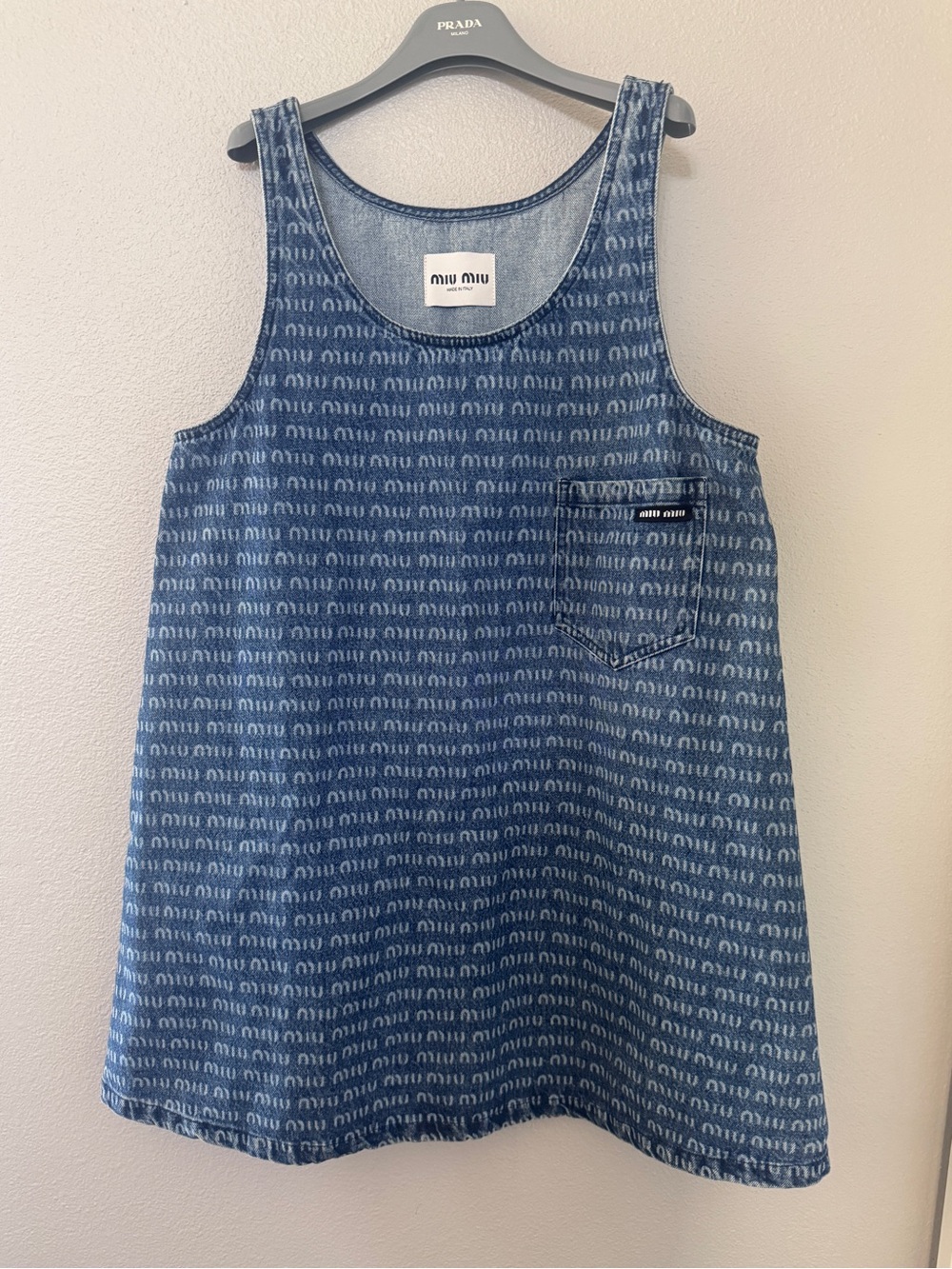 Miu Miu Denim Dress
